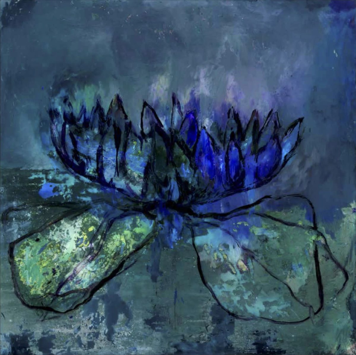 Electric Blue Lily (M73)