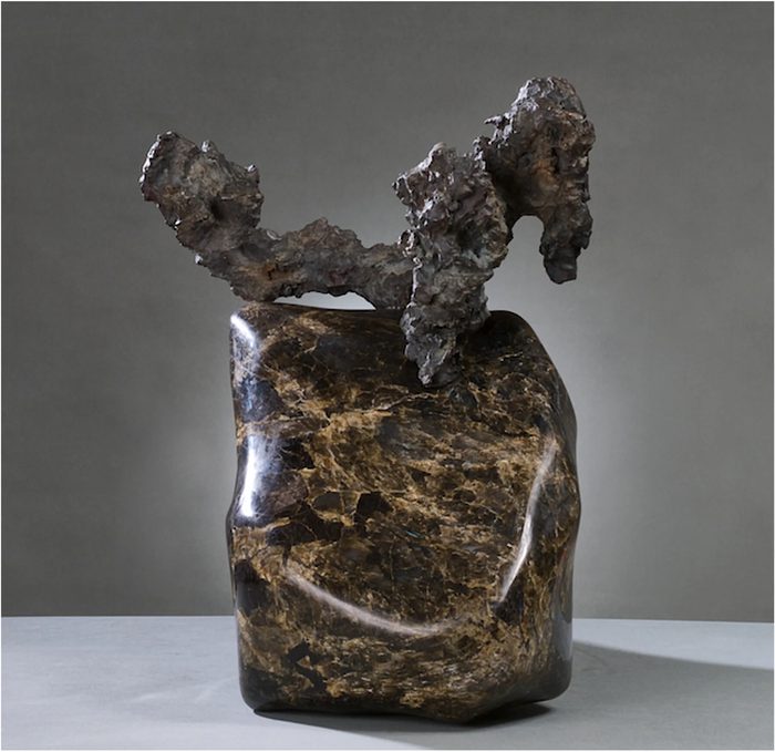 Abstract Bronze Nude