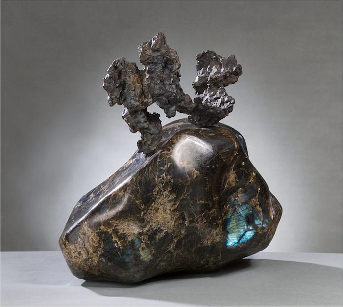 Abstract Bronze Nude