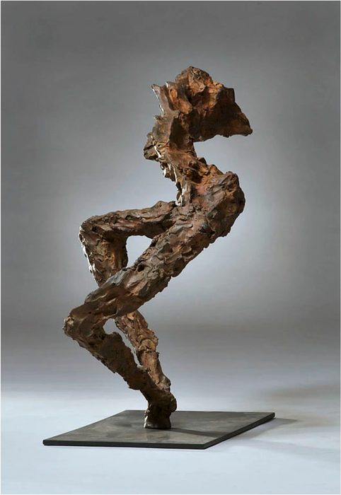 Abstract Bronze Nude III