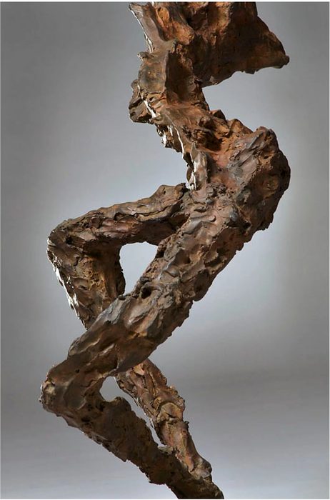 Abstract Bronze Nude III