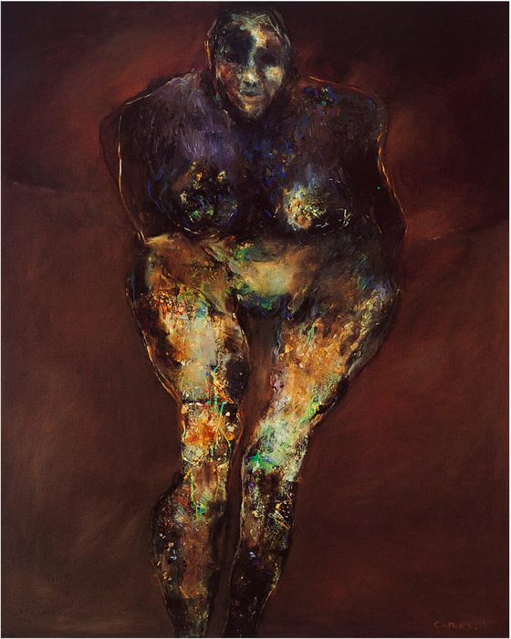 Painting by Gail Catlin