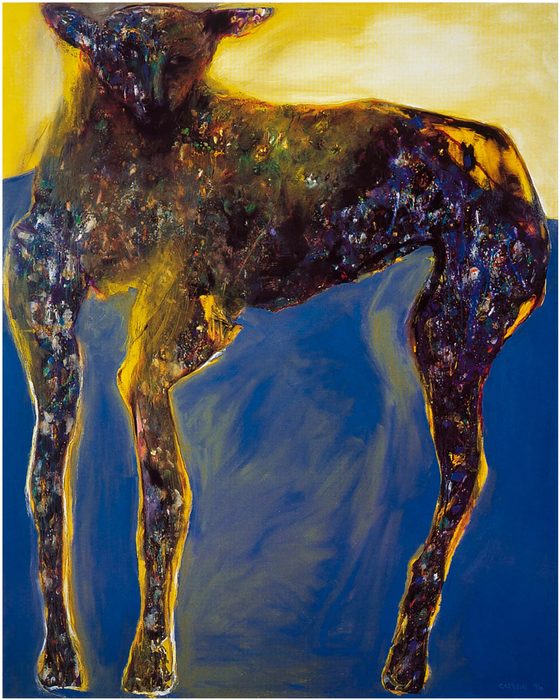Painting by Gail Catlin