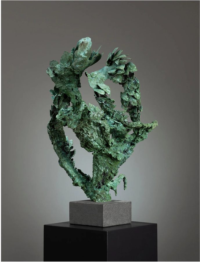 Bronze sculpture by Gail Catlin